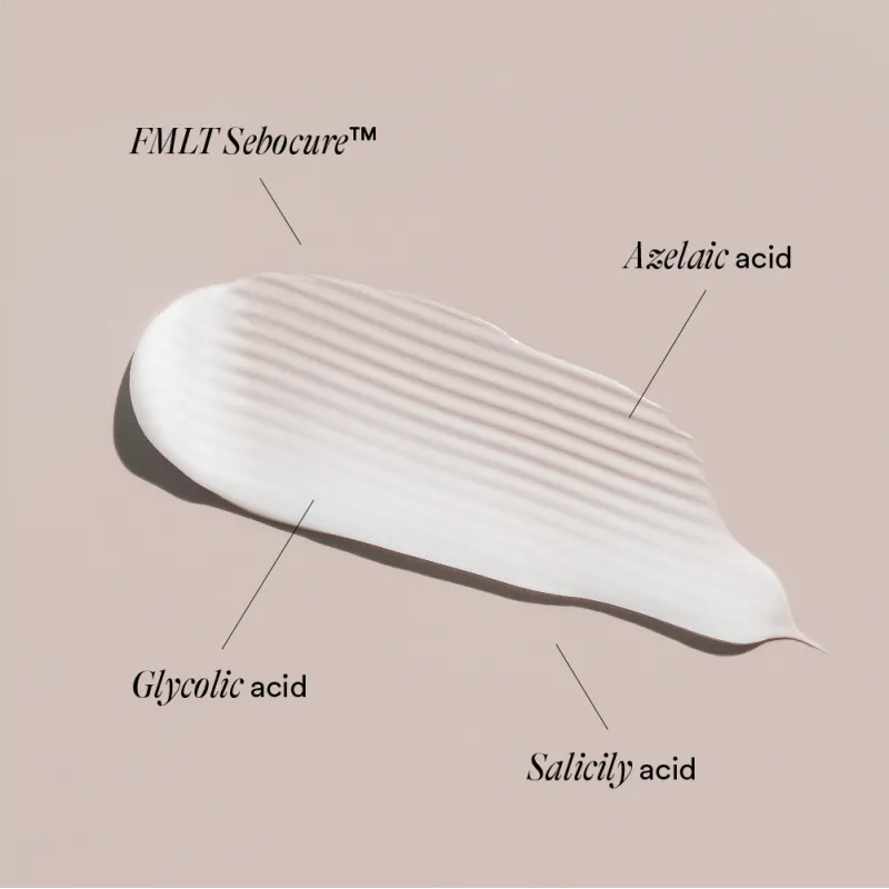 AHA | BHA ir keramidų veido kremas  PRESS RESET