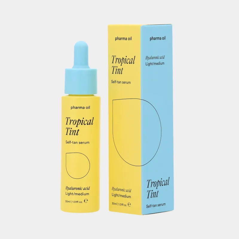 TROPICAL TINT  Savaiminio įdegio serumas Light/Medium