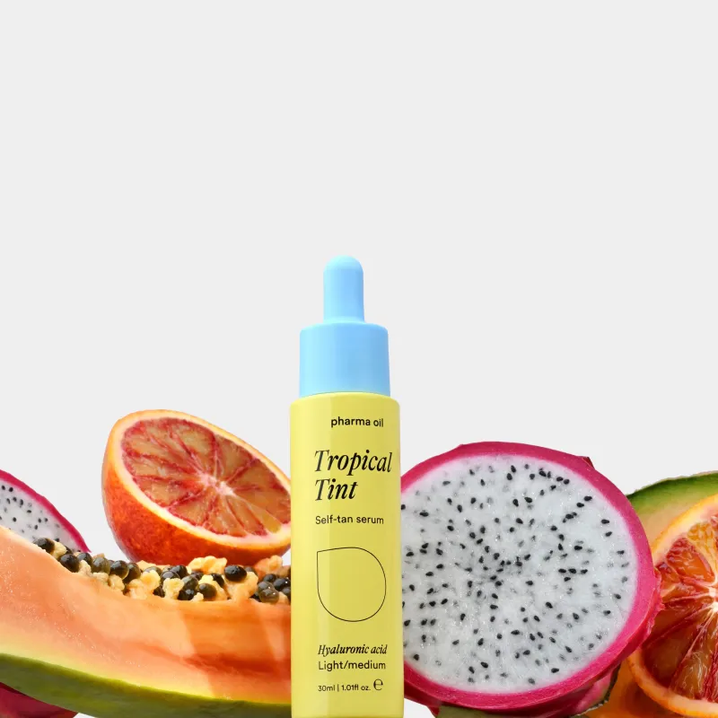 TROPICAL TINT  Savaiminio įdegio serumas Light/Medium
