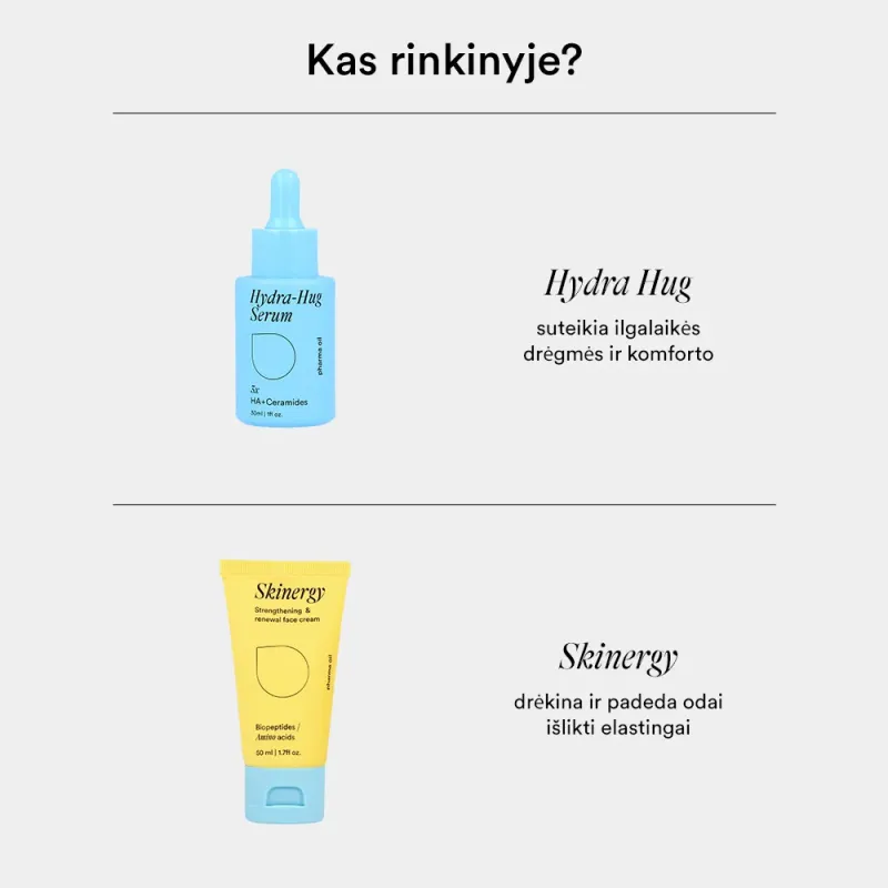 Sausa ir jautri oda MINI rinkinys