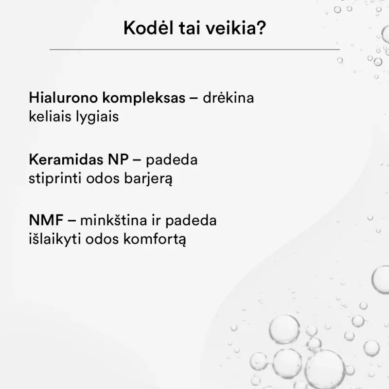 Sausa ir jautri oda MINI rinkinys